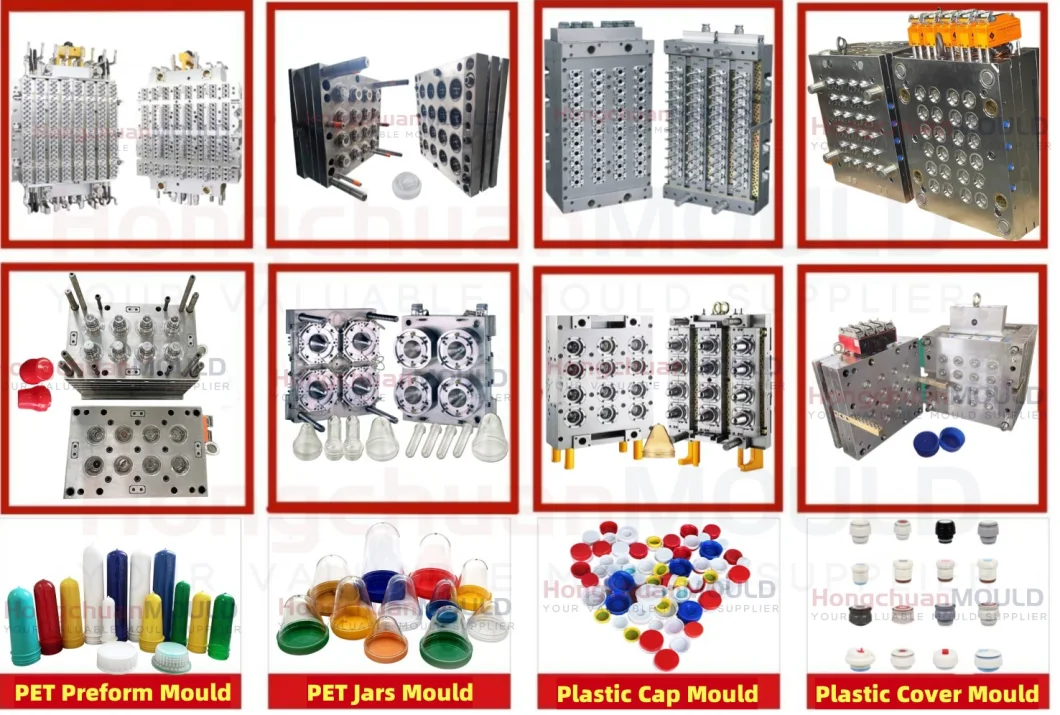 Multiple-Cavity Plastic PP Bottle Pet Preform Injection Molding Mould